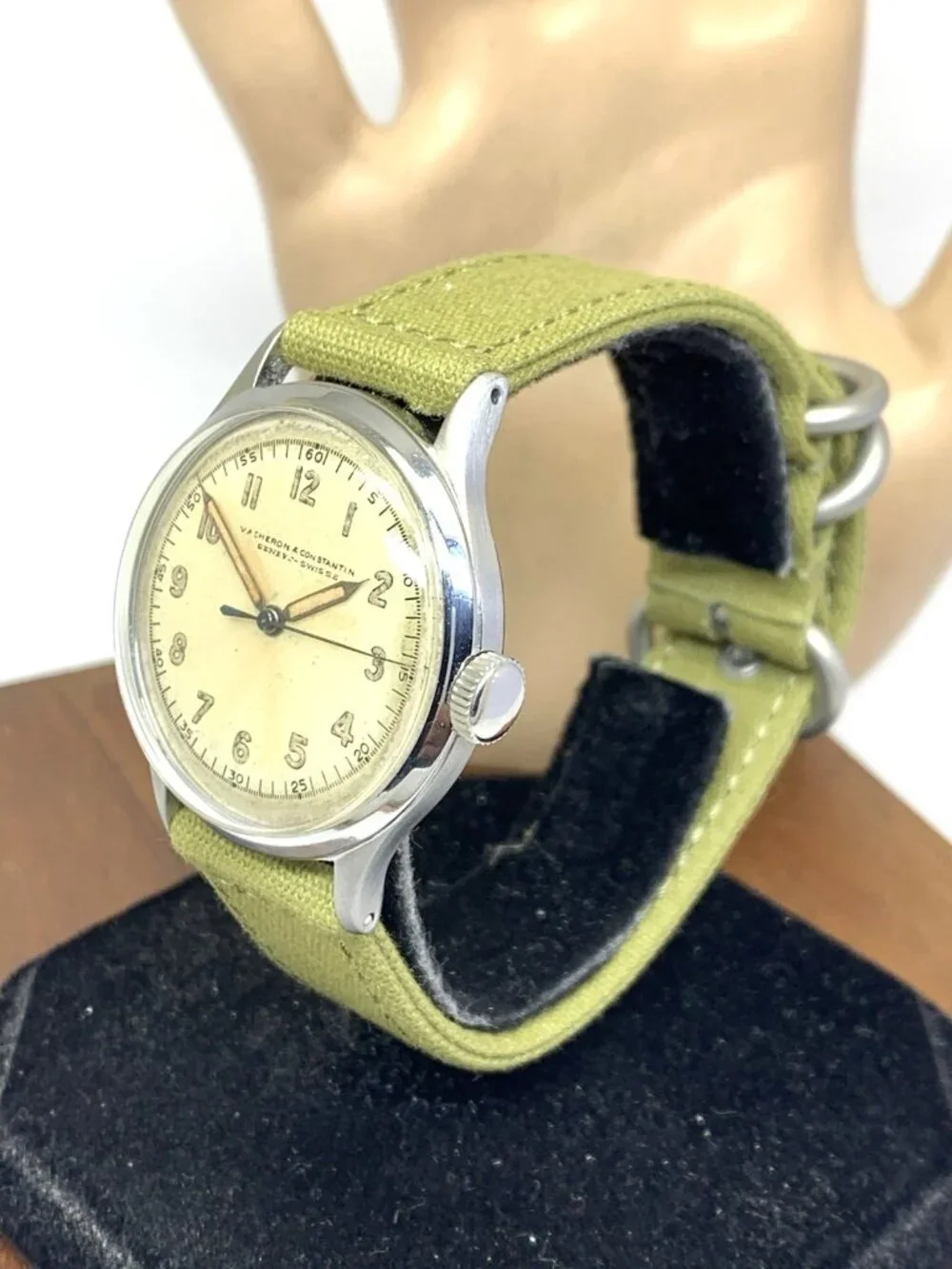 Vacheron Constantin Men's Watch Swiss Manual Wind 1930's-1940's Steel Case 35mm